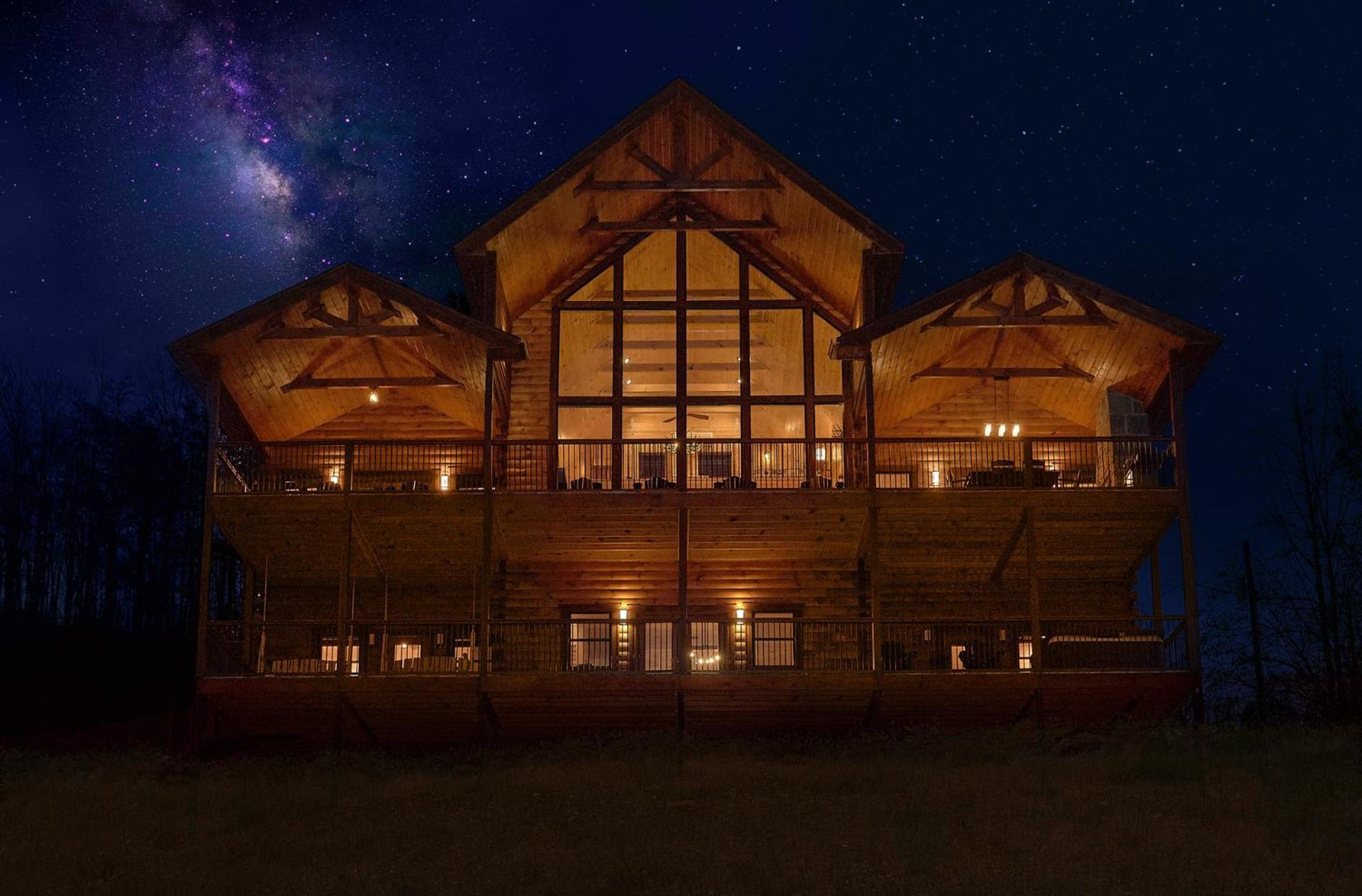 Misty Mountain Adventure Lodge Гатлінбург Екстер'єр фото